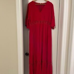 SHEIN long maternity dress. NWOT